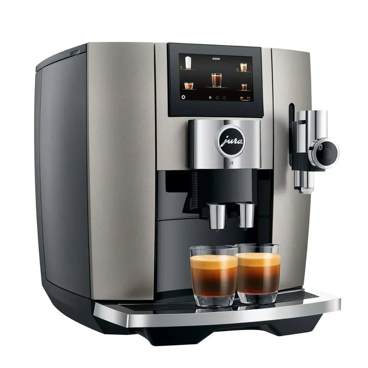 JURA - J8 Midnight Silver Coffee Machine (15555)