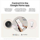 Google Nest Learning Thermostat (4th Gen) with Temp Sensor - Silver
