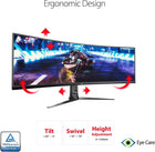 ASUS ROG Strix XG49VQ 49" Super Ultra-Wide HDR Curved Gaming Monitor - 32:9 (3840 x 1080)
