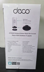 TP-Link Deco X50-Outdoor AX3000 WiFi 6 Outdoor Mesh, PoE (1-Pack)
