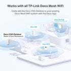 TP-Link Deco X50-Outdoor AX3000 WiFi 6 Outdoor Mesh, PoE (1-Pack)