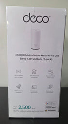 TP-Link Deco X50-Outdoor AX3000 WiFi 6 Outdoor Mesh, PoE (1-Pack)