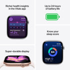Apple Watch Series 11 [GPS 46mm] Smartwatch with Jet Black Case & Black Sport Band - M/L
