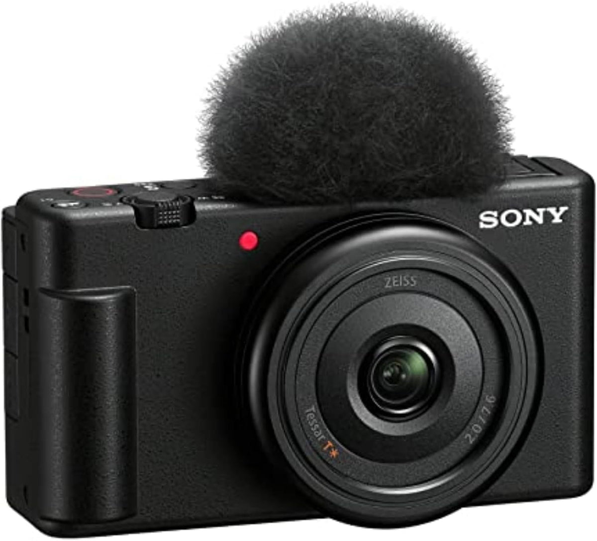 Sony ZV-1F Content Creator Vlogger 20.1MP Digital Camera - Black
