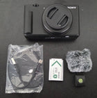 Sony ZV-1F Content Creator Vlogger 20.1MP Digital Camera - Black