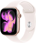 Apple Watch Series 11 [GPS 46mm] Smartwatch - Rose Gold with Sport Band - S/M
