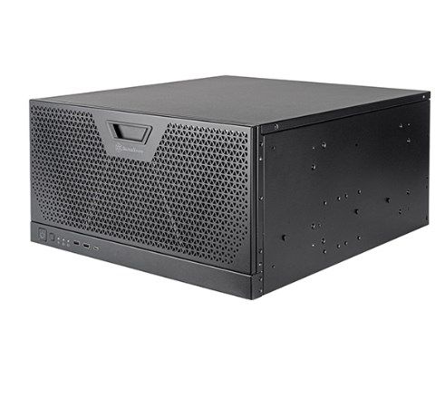 SilverStone RM51 5U rackmount server chassis with dual 180mm fans