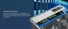 SilverStone RM51 5U rackmount server chassis with dual 180mm fans
