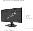 ViewSonic VP2768a-4K 27 Inch 4K UHD IPS Monitor
